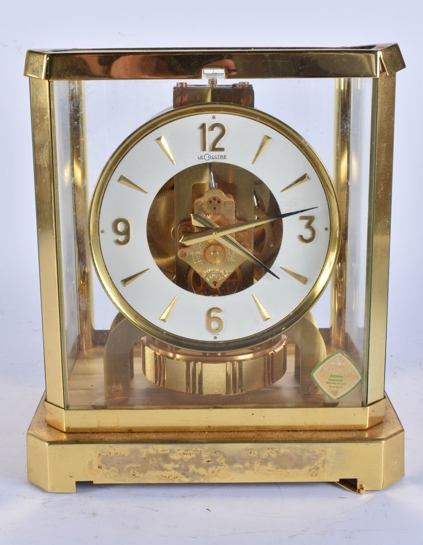 A JAEGER LE COULTRE ATMOS CLOCK No 327270. 24 cm x 16 cm. (1 of 7)