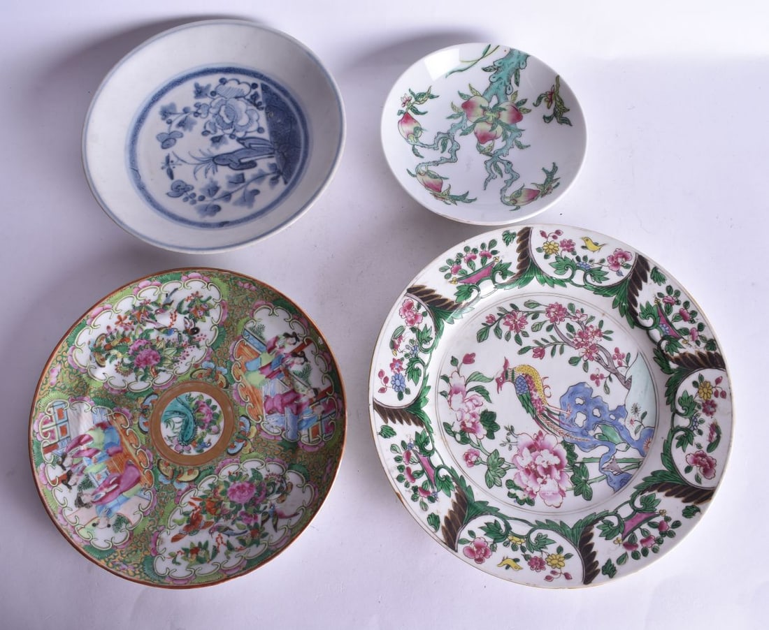 ASSORTED CHINESE PORCELAIN. (4) (1 of 7)