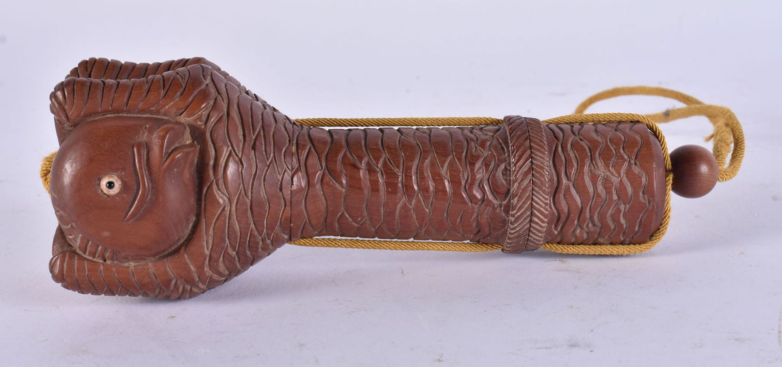 A JAPANESE WOOD INRO. 136 grams. 15 cm long. (1 of 4)