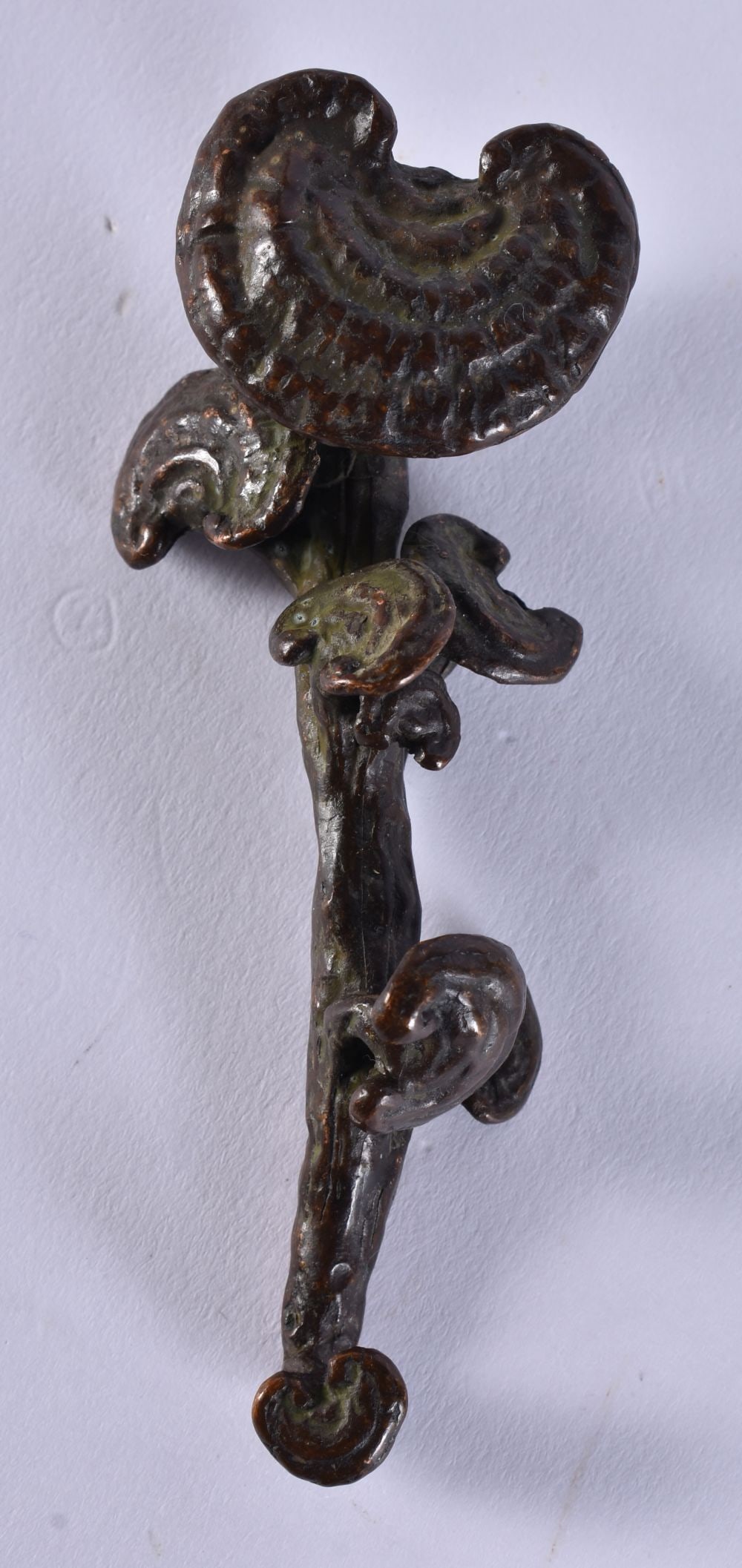 A JAPANESE BRONZE RUI. 71.5 grams. 9.5 cm wide. (1 of 3)