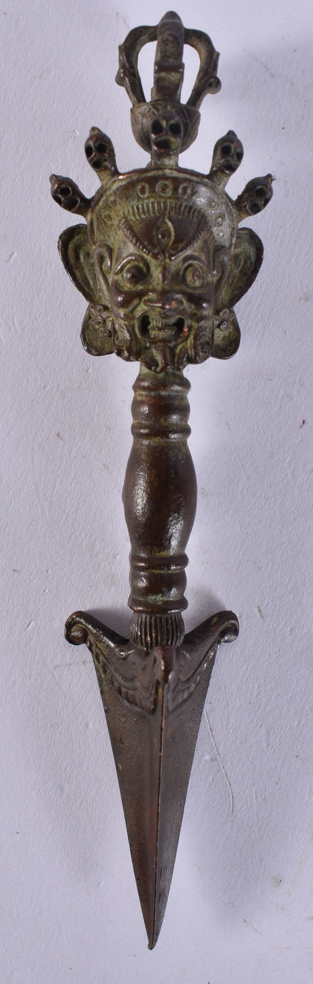 A JAPANESE PHURBA. 92 grams. 14 cm long. (1 of 4)