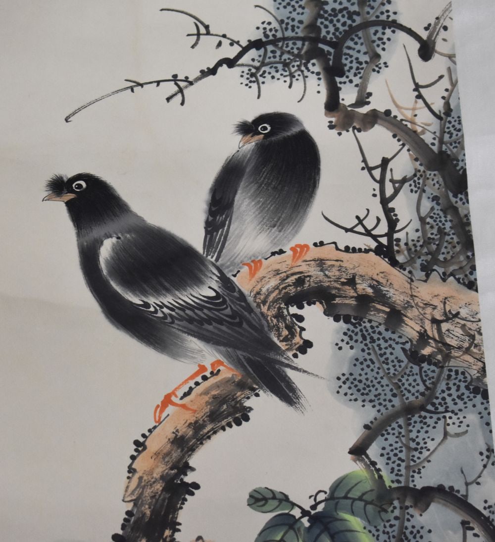 TWO ORIENTAL SCROLLS. (2) - 3