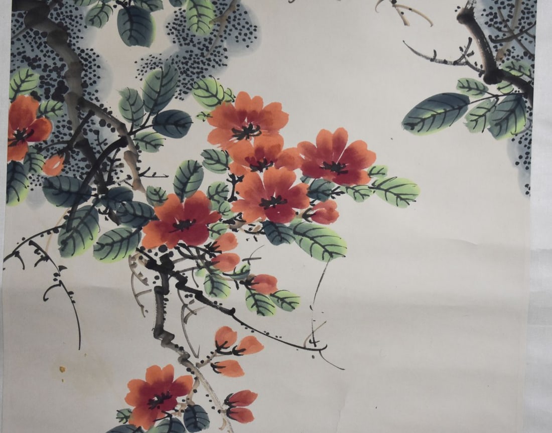 TWO ORIENTAL SCROLLS. (2) - 4