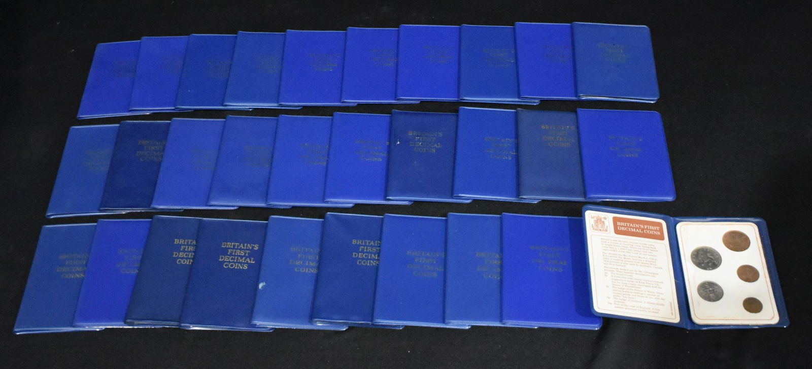 A collection of Britains first decimal coin folios (3) (1 of 3)
