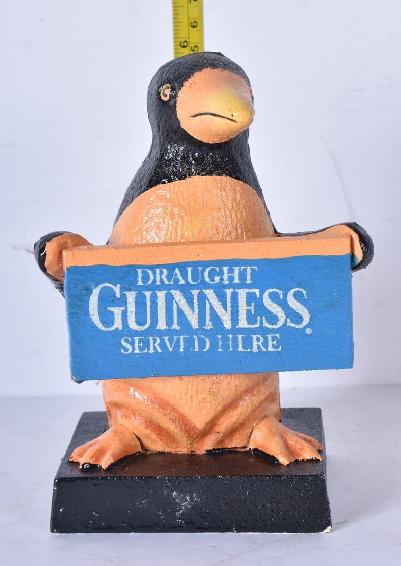 A cast Iron Guinness penguin 16cm (1 of 5)