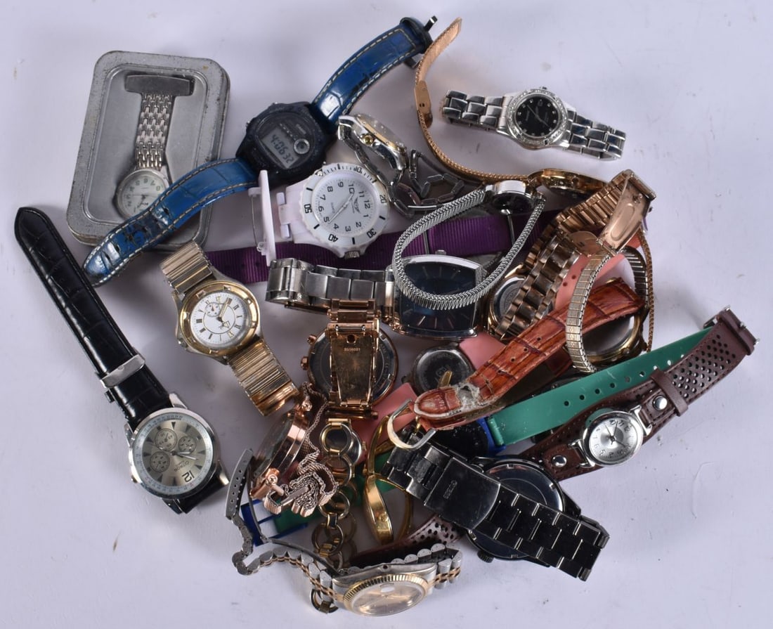 ASSORTED WRIST WATCHES. (qty) (1 of 3)