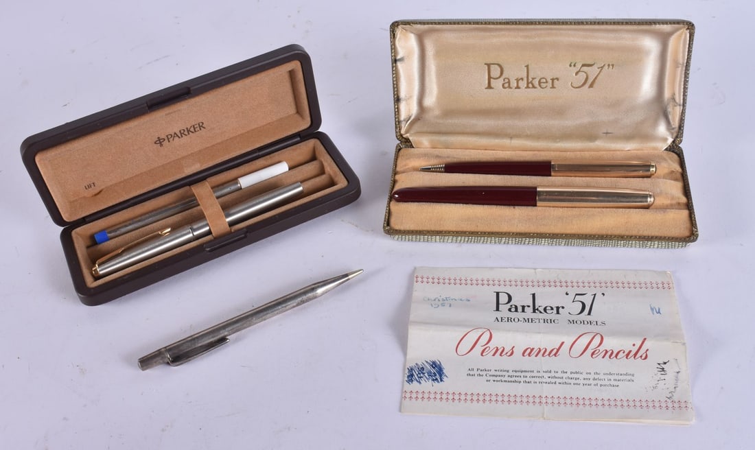 BOXED PARKER PENS etc. (qty) (1 of 3)