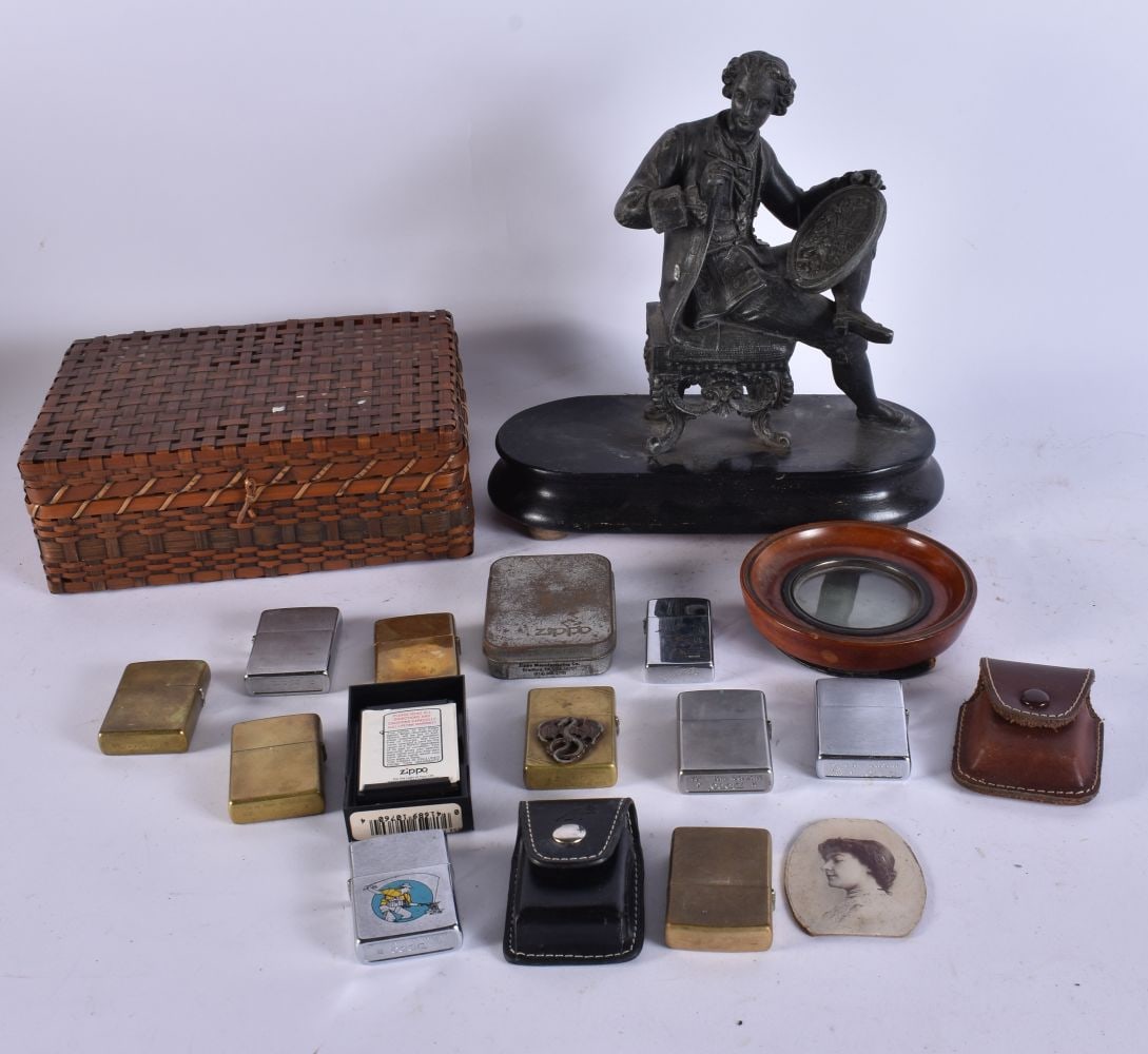 ASSORTED ZIPPO LIGHTERS etc. (qty): ASSORTED ZIPPO LIGHTERS etc. (qty)