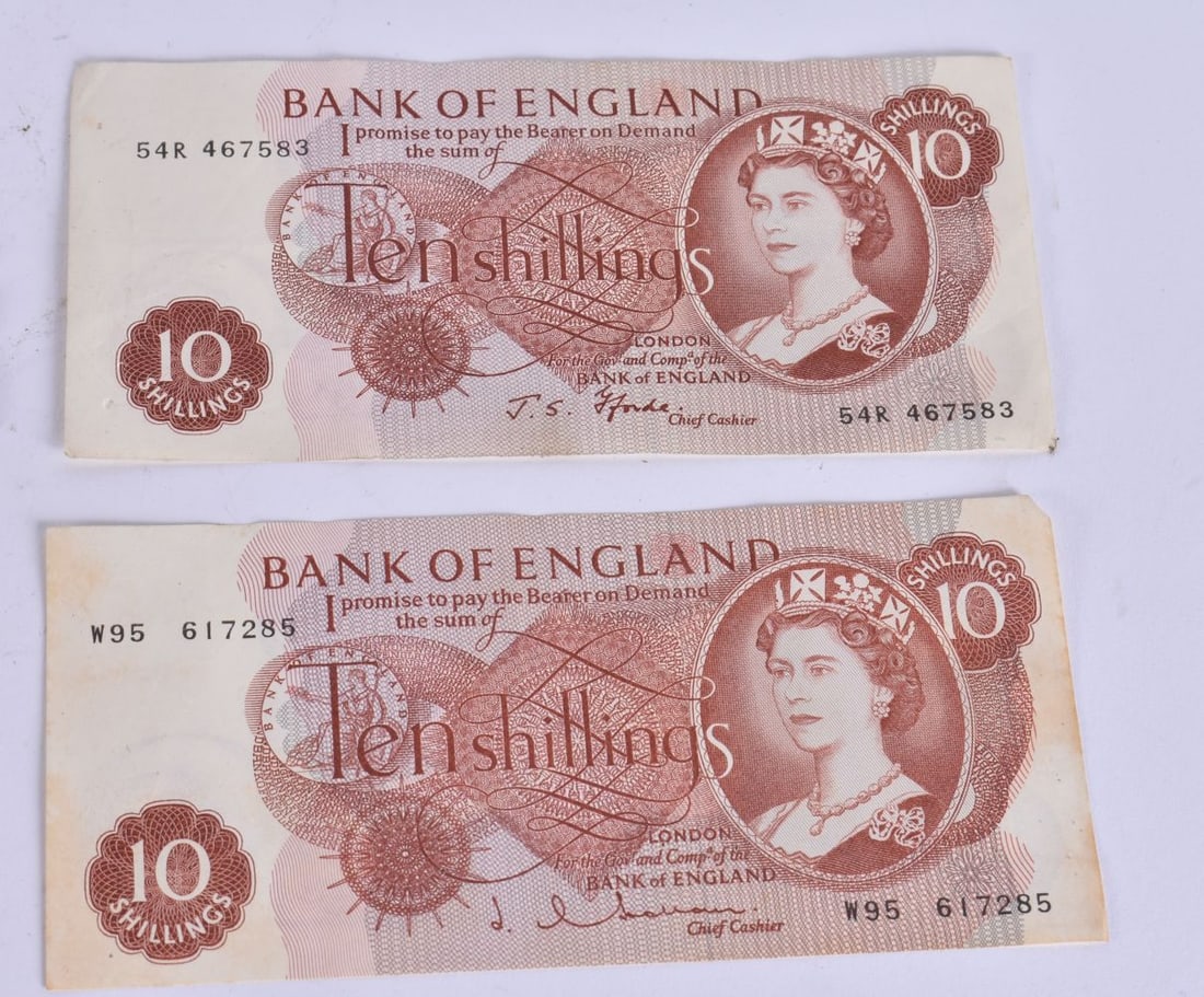 ASSORTED CURRENCY BANK NOTES. (qty) - 3