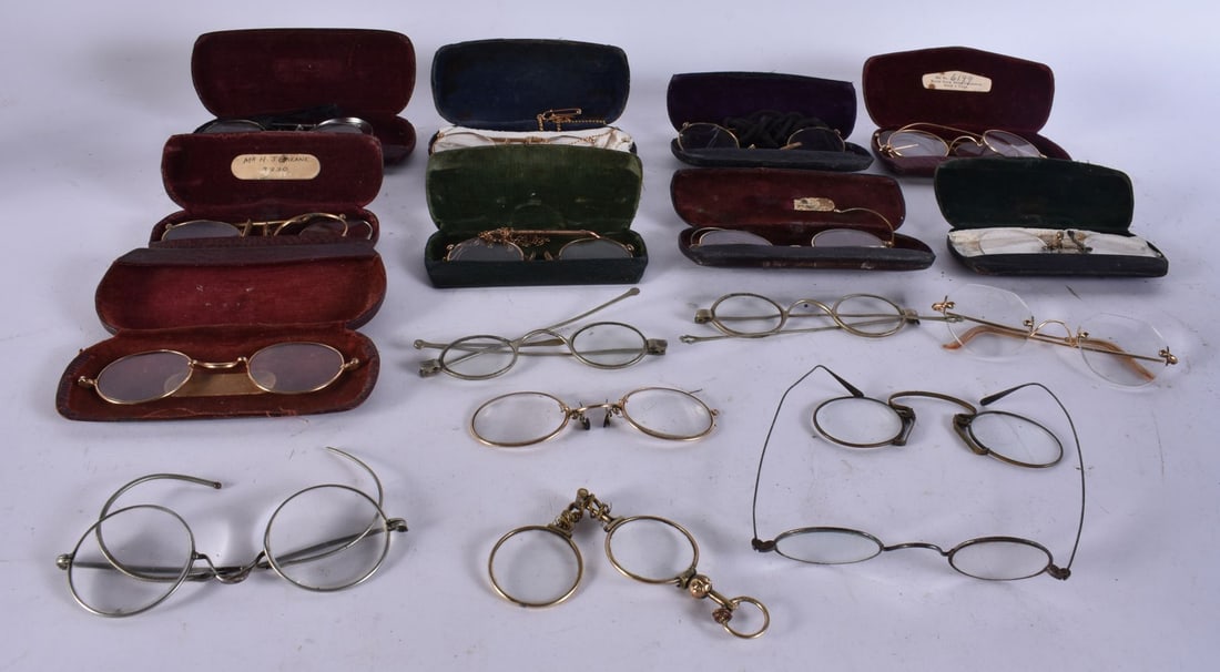 Spectacles & Eyewear Antique / Vintage Inc Pince-Nez Plated. (qty) (1 of 4)