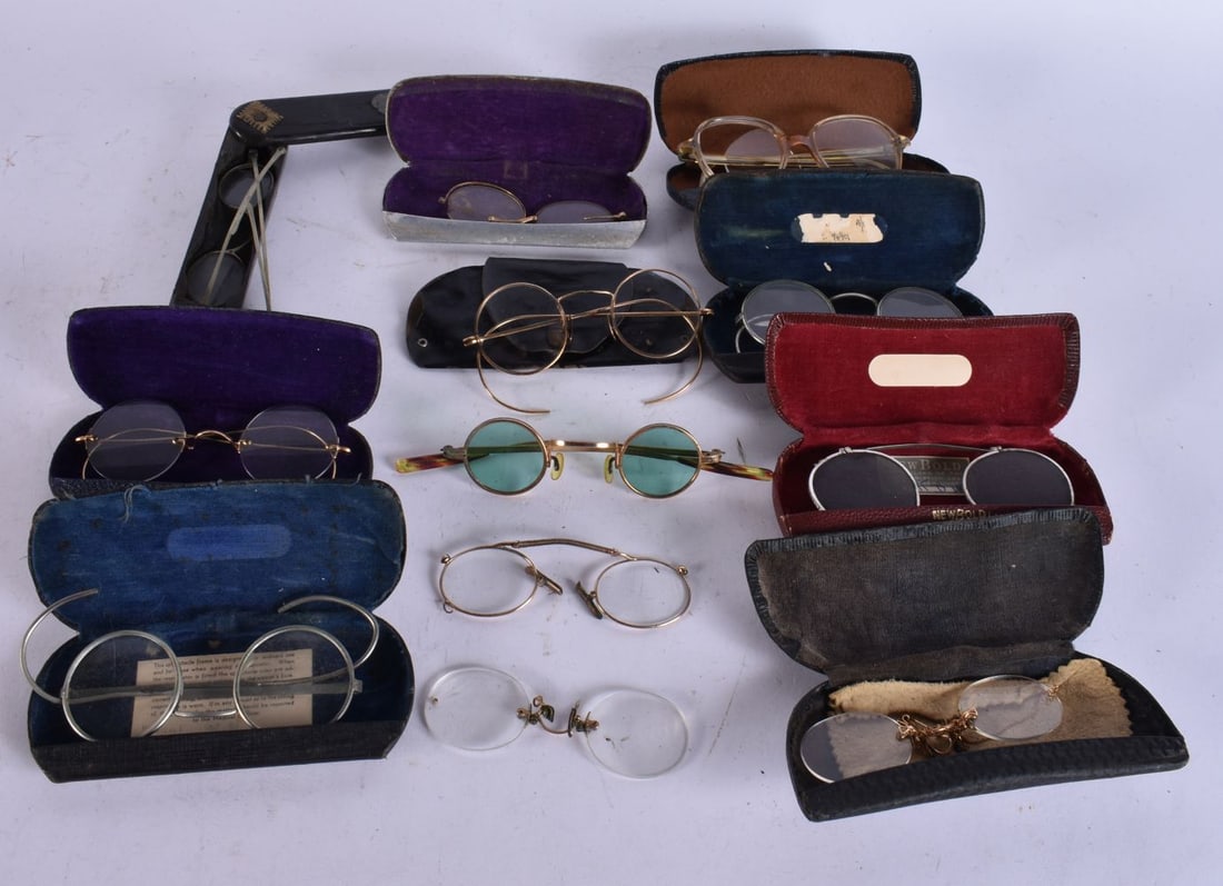 Spectacles & Eyewear Antique / Vintage Inc Pince-Nez Plated. (qty) (1 of 3)