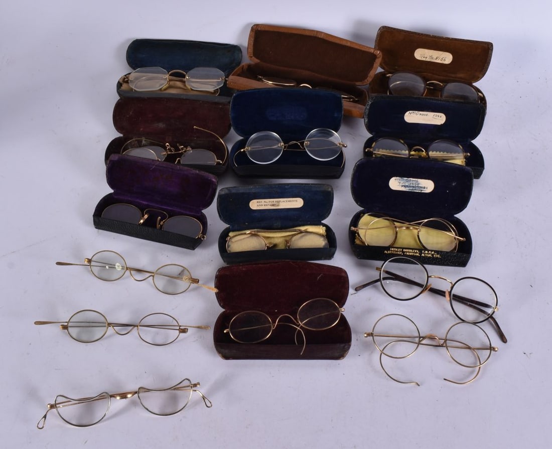 Spectacles & Eyewear Antique / Vintage Inc Pince-Nez Plated. (qty) (1 of 3)
