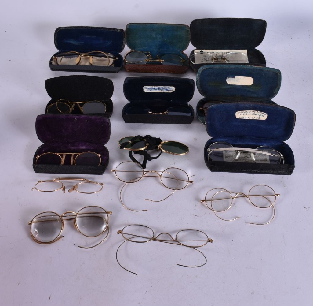 Spectacles & Eyewear Antique / Vintage Inc Pince-Nez Plated. (qty) (1 of 3)