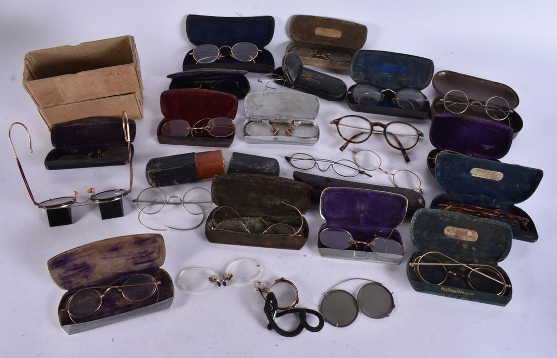 Spectacles & Eyewear Antique / Vintage Inc Pince-Nez Plated. (qty) (1 of 4)