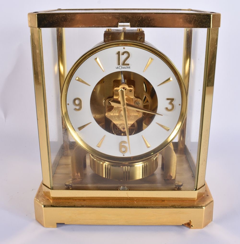 A JAEGER LE COULTRE ATMOS CLOCK No 225732. Untested. 24 cm x 16 cm. (1 of 7)