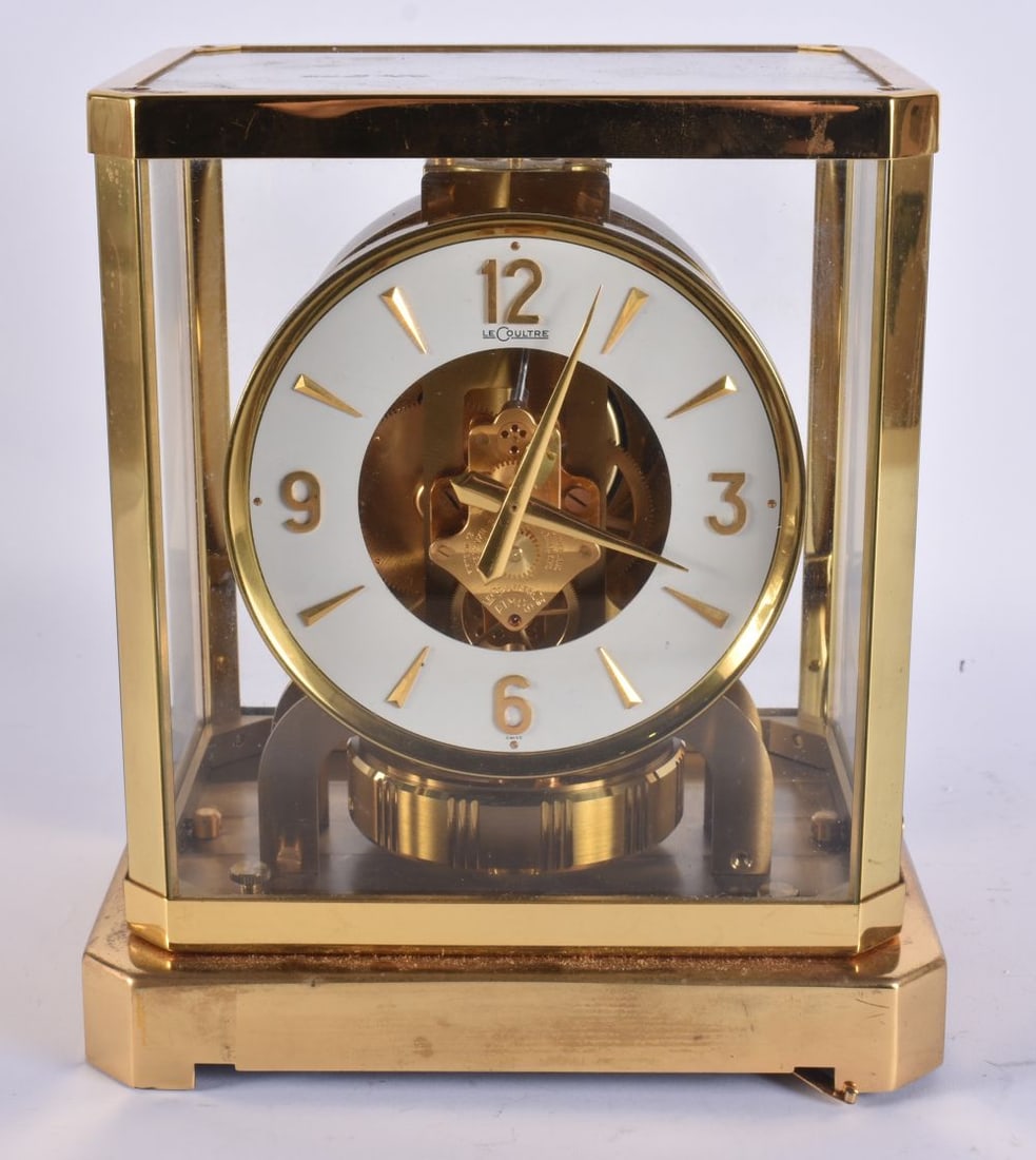 A JAEGER LE COULTRE ATMOS CLOCK No 190829. Untested. 24 cm x 16 cm. (1 of 6)