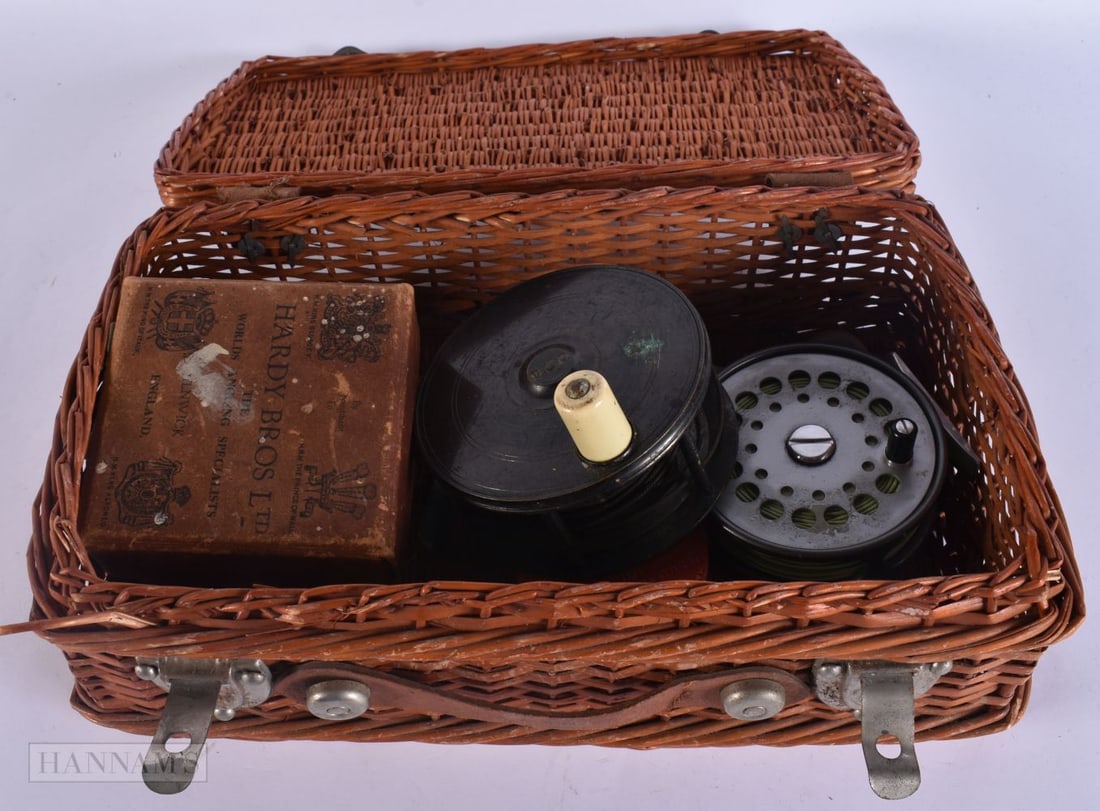 A BOXED HARDYS FISHING REEL etc. (qty): A BOXED HARDYS FISHING REEL etc. (qty)