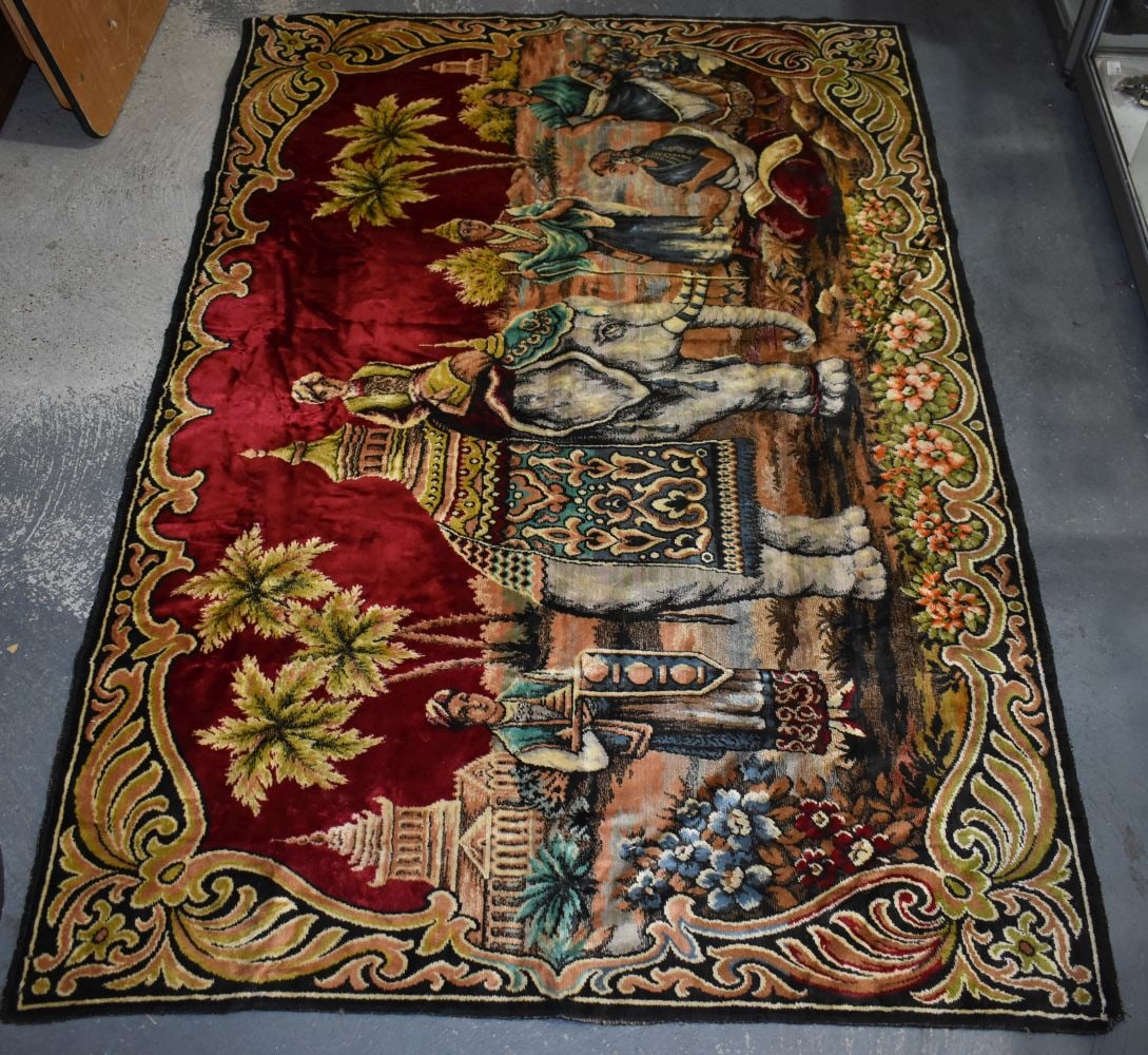 A LARGE EMBROIDERY etc. (qty) (1 of 3)