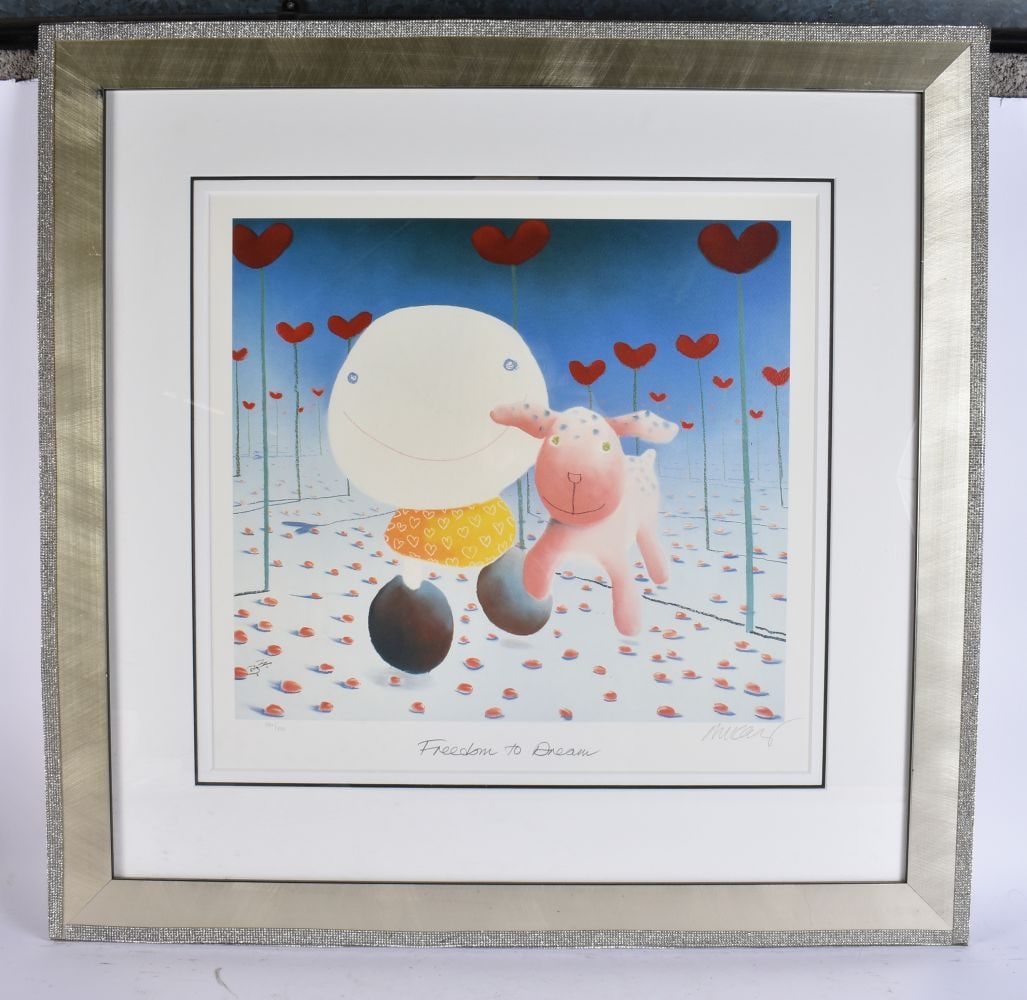 Mackenzie Thorpe 'Freedom to Dream' Print. 76 cm x 78 cm. (1 of 4)