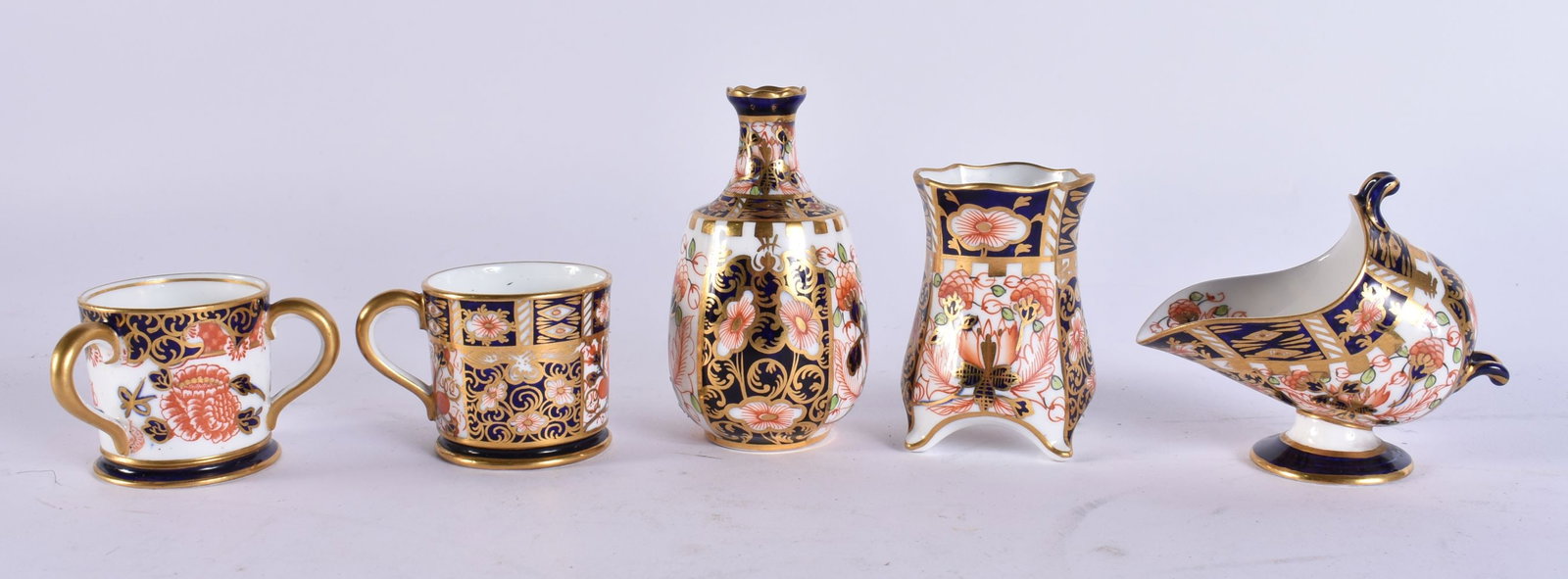 ASSORTED MINIATURE ROYAL CROWN DEBRY WARES. (qty) (1 of 5)