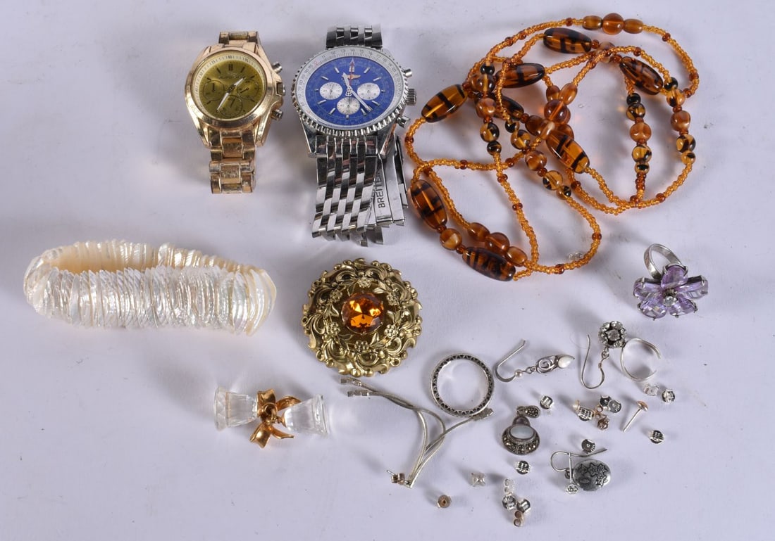 ASSORTED WATCHES, SILVER RING etc. (qty) (1 of 8)
