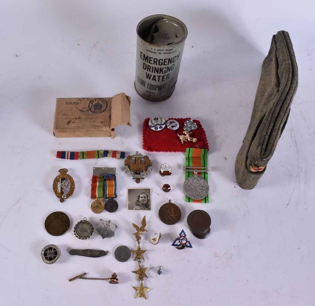ASSORTED MILITARIA including badges etc. (qty) (1 of 4)