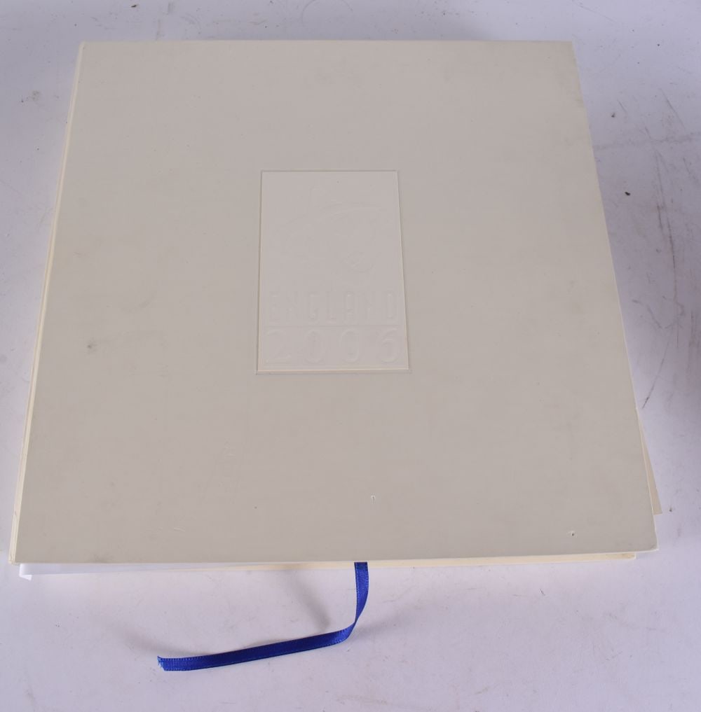 FOOTBALL AUTOGRAPH PHOTOGRAPHIC INTEREST including Greaves, Banks, Hurst, Shilton, Lineker, Pearce e (1 of 5)