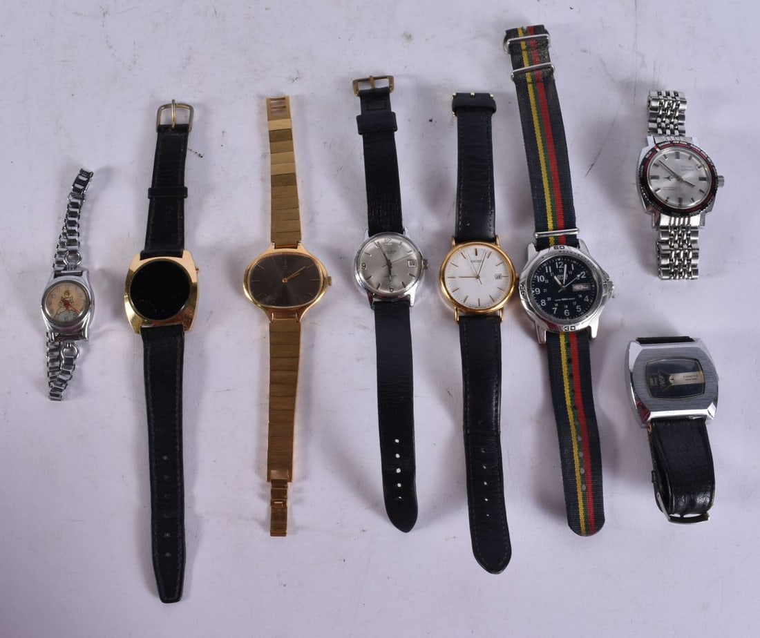 ASSORTED WRIST WATCHES. (qty) (1 of 2)