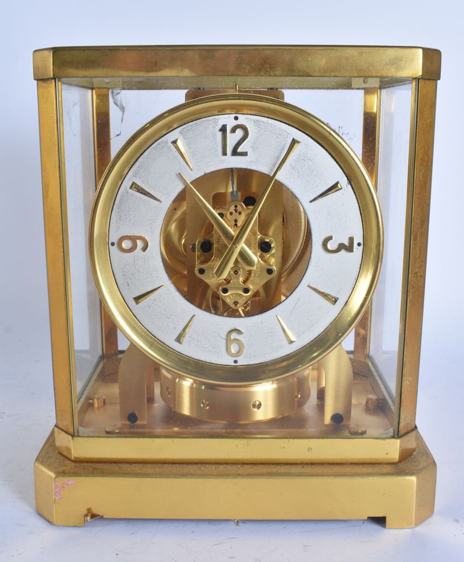 A JAEGER LE COULTRE ATMOS CLOCK No 29899. 24 cm x 16 cm. (1 of 7)