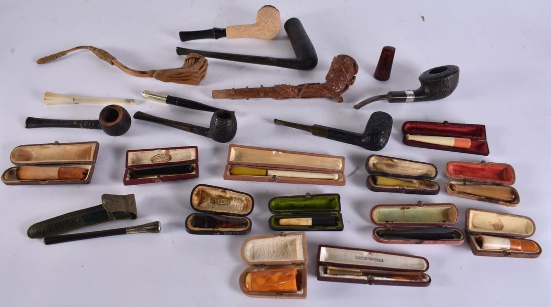 ASSORTED MEERSCHAUM PIPES etc. (qty) (1 of 7)