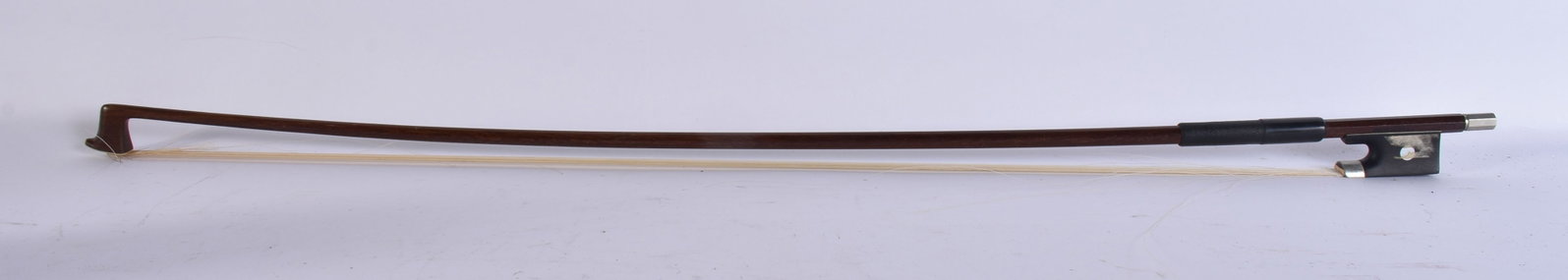 A VIOLIN BOW by Erich Steiner. 64 cm long. (1 of 6)