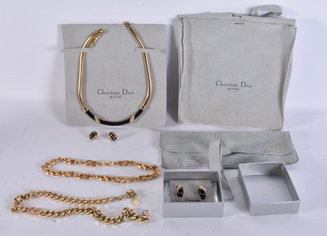 A COLLECTION OF CHRISTIAN DIOR JEWELLERY. (qty) (1 of 4)