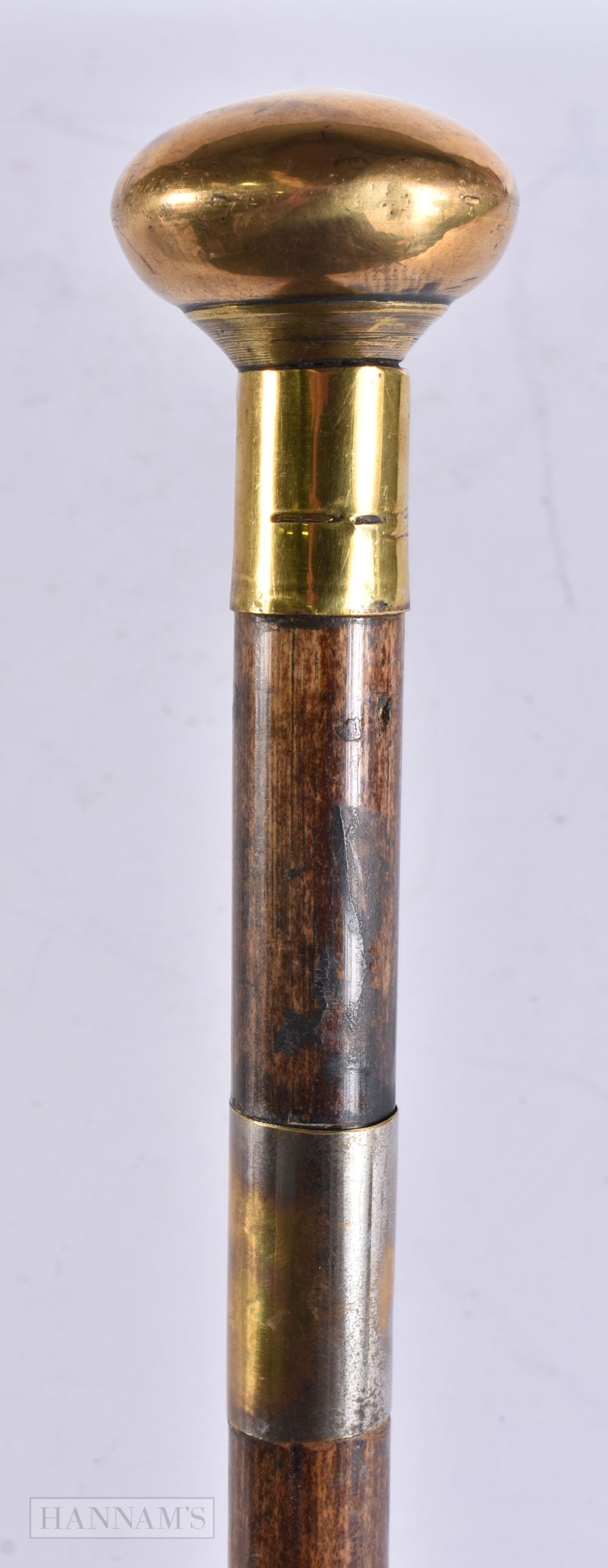 A VICTORIAN SWORD STICK. 87 cm long. (1 of 6)