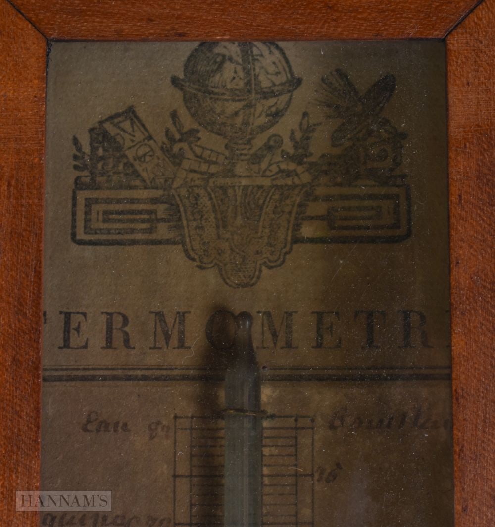TWO ANTIQUE BAROMETERS. (2) - 3