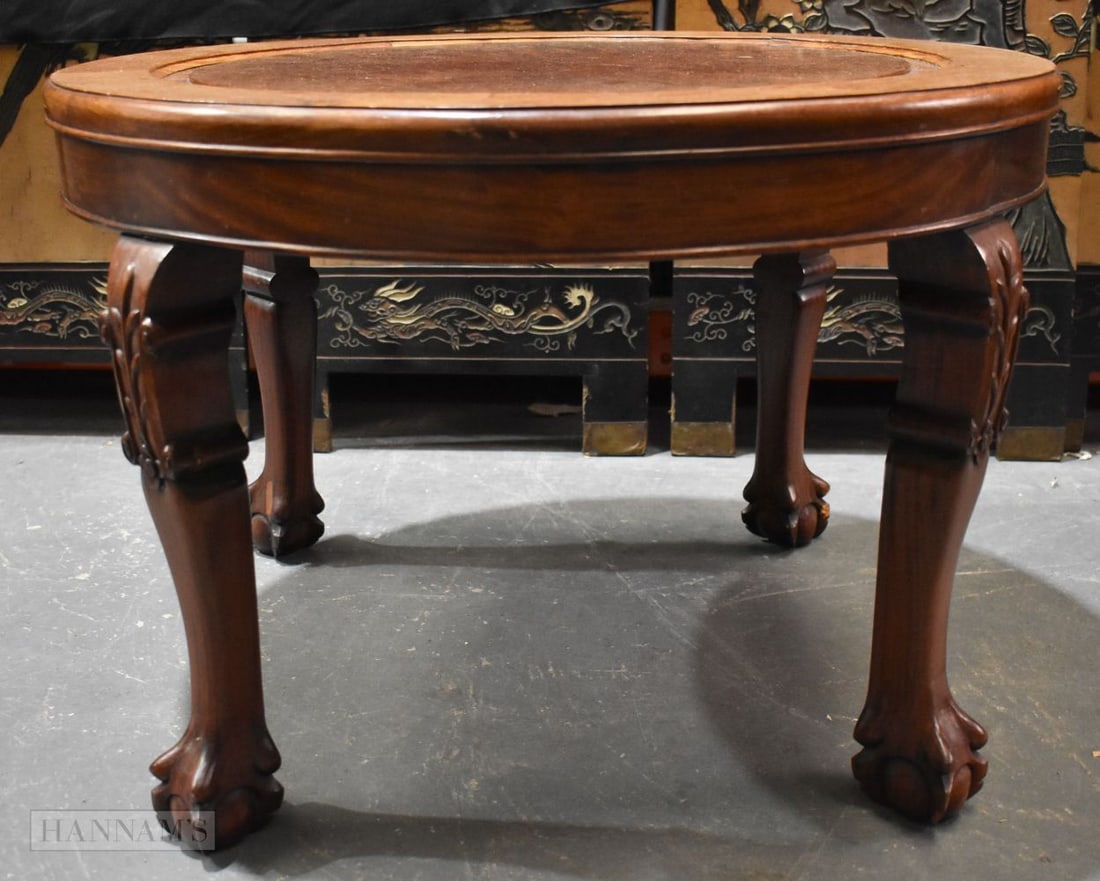A 19TH CENTURY CHINESE HUANGHUALI AND BURLWOOD LOW TABLE. 45 cm x 65 cm. (1 of 7)