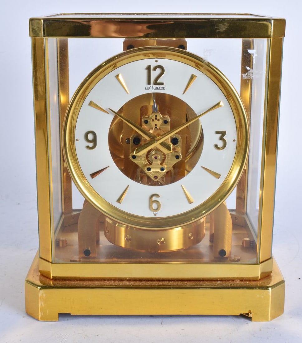 A JAEGER LE COULTRE ATMOS CLOCK No 67948. 24 cm x 16 cm. (1 of 6)