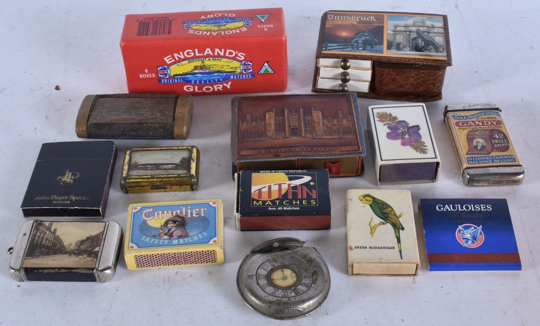 ASSORTED MATCHBOXES etc. (qty) (1 of 3)