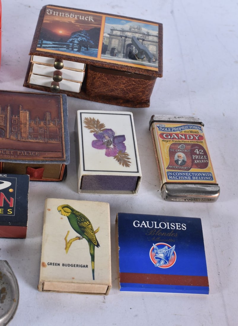ASSORTED MATCHBOXES etc. (qty) - 3