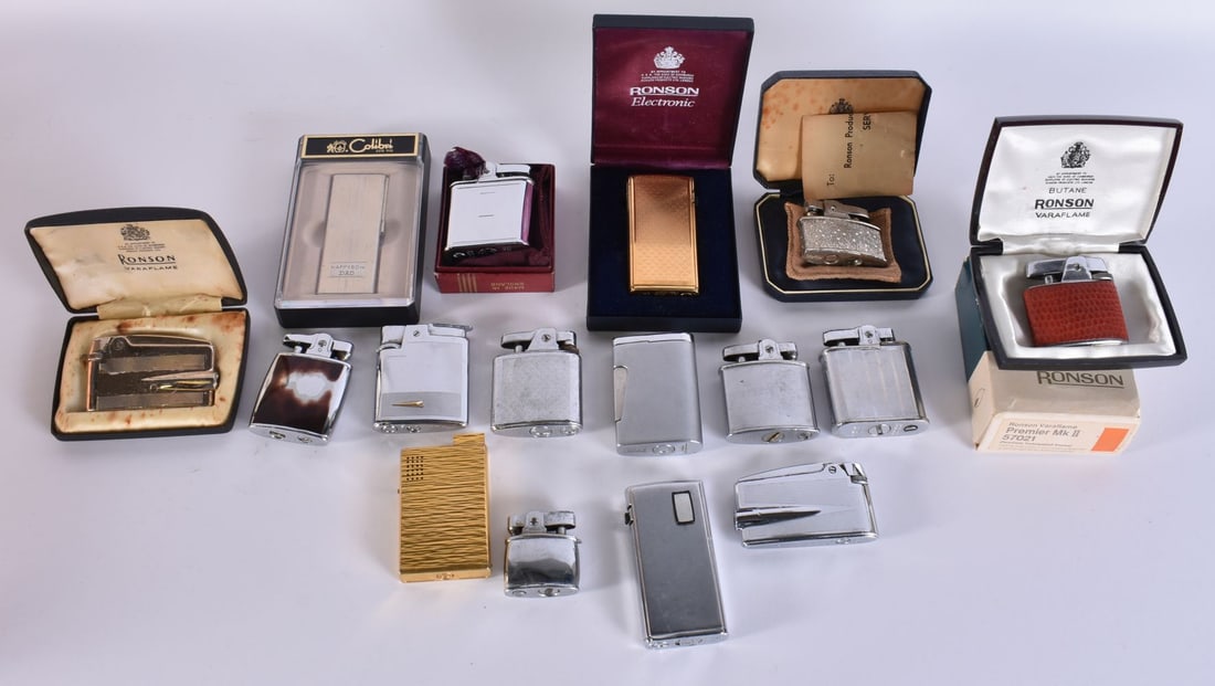 Pocket Lighters Tobacciana Inc Ronson Calibri Brands Job Lot. (qty): Pocket Lighters Tobacciana Inc Ronson Calibri Brands Job Lot. (qty)