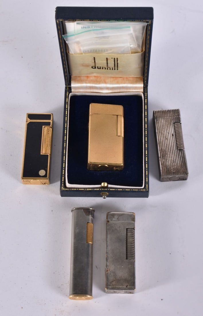ASSORTED DUNHILL LIGHTERS. (qty) (1 of 2)