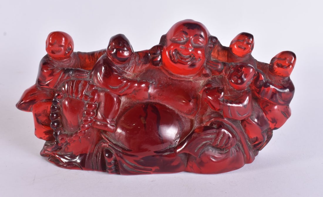 A CHINESE BUDDHA SCULPTURE. 16 cm x 10 cm. (1 of 4)