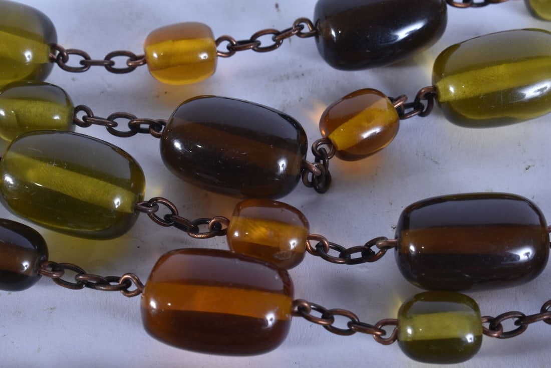 ASSORTED NECKLACES. (qty) - 2