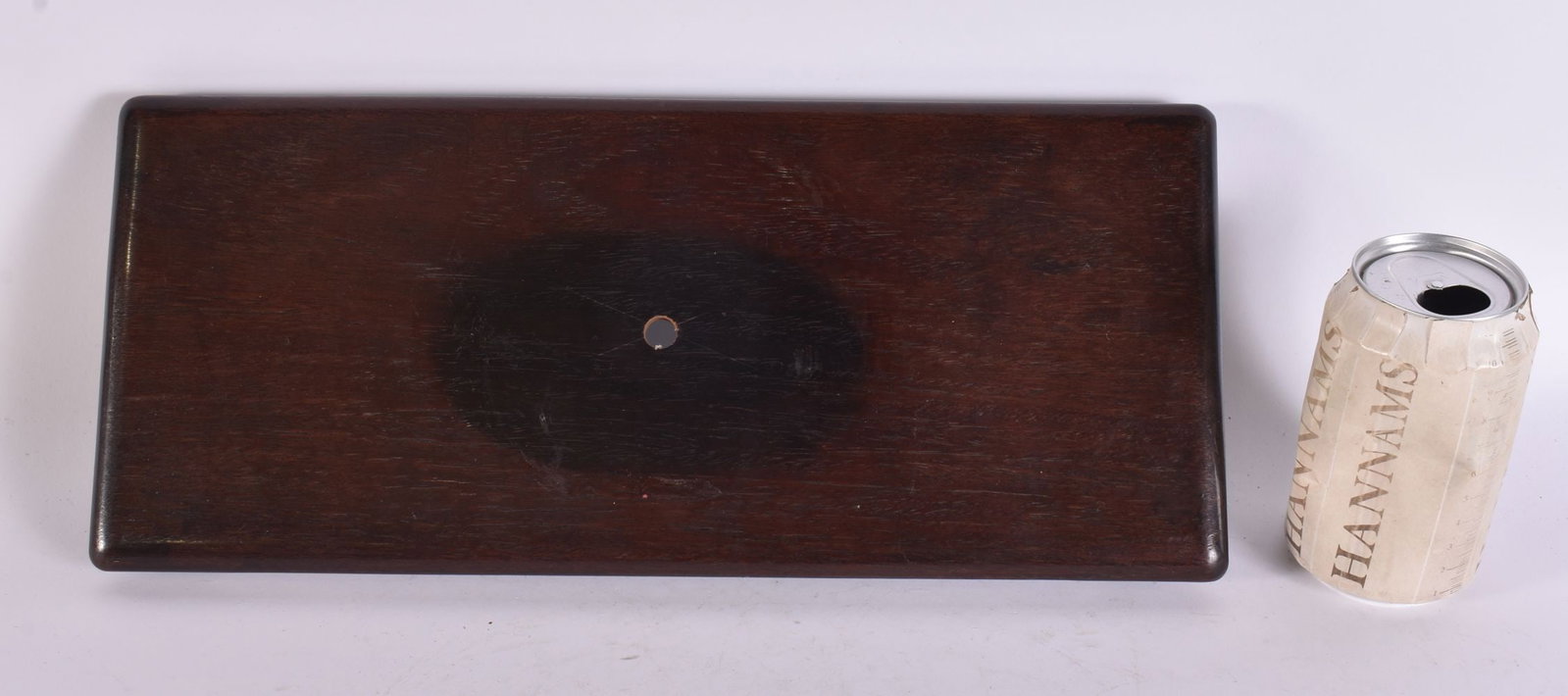 AN EARLY 20TH CENTURY CHINESE CARVED WOOD STAND possibly Zitan. 36.5 cm x 15 cm.: AN EARLY 20TH CENTURY CHINESE CARVED WOOD STAND possibly Zitan. 36.5 cm x 15 cm.