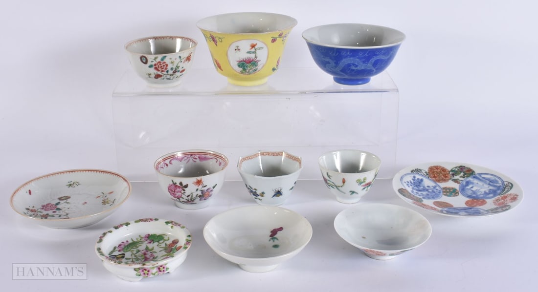 ASSORTED 18TH CENTURY AND LATER CHINESE WARES. (qty) (1 of 7)