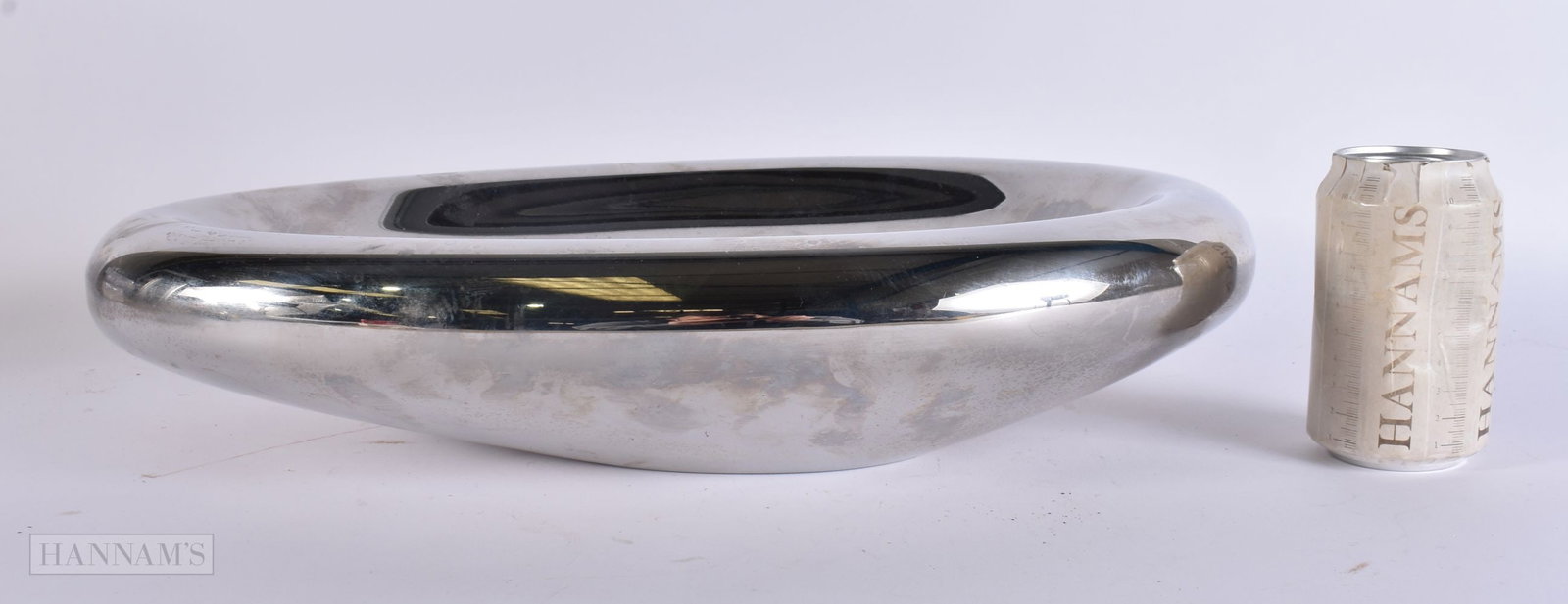 A NIGEL COATES ALESSI SHOOM BOWL. 44 cm x 26 cm. (1 of 5)