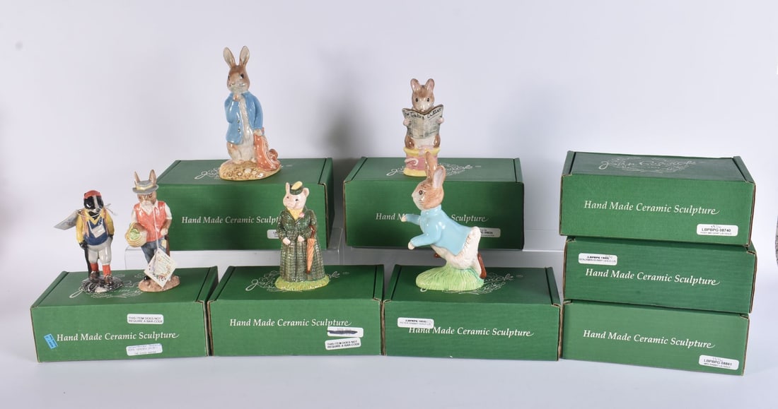 A COLLECTION OF BESWICK FIGURES. (8): A COLLECTION OF BESWICK FIGURES. (8)