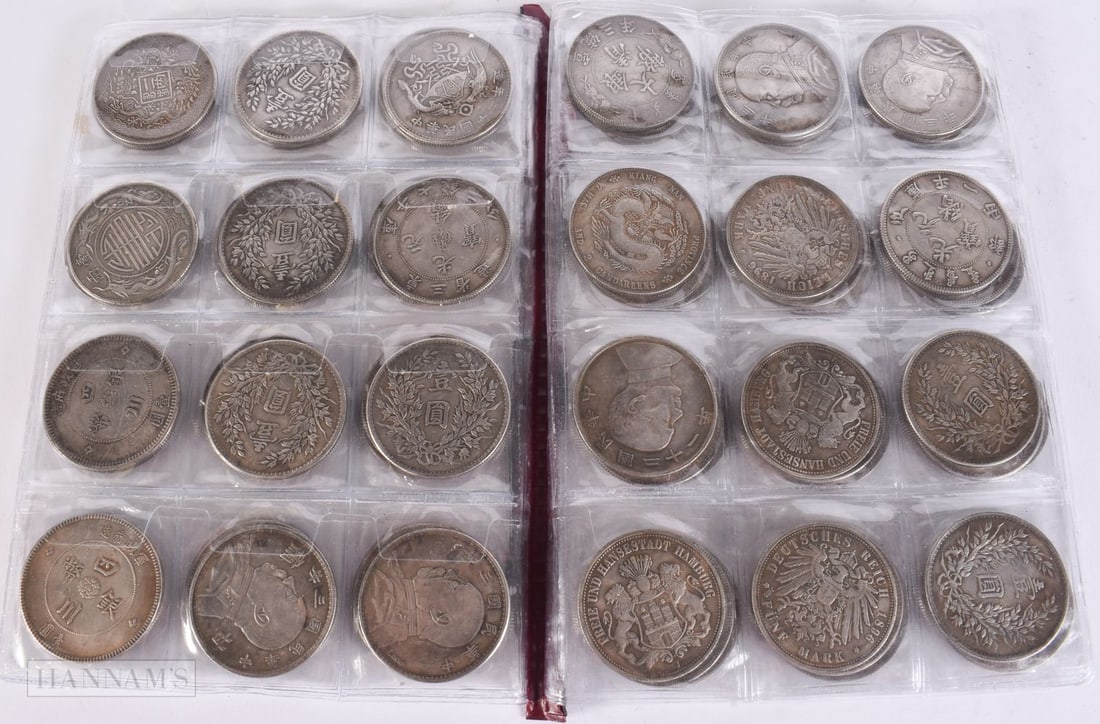 A BOOK OF CHINESE TOKENS. (qty) (1 of 6)