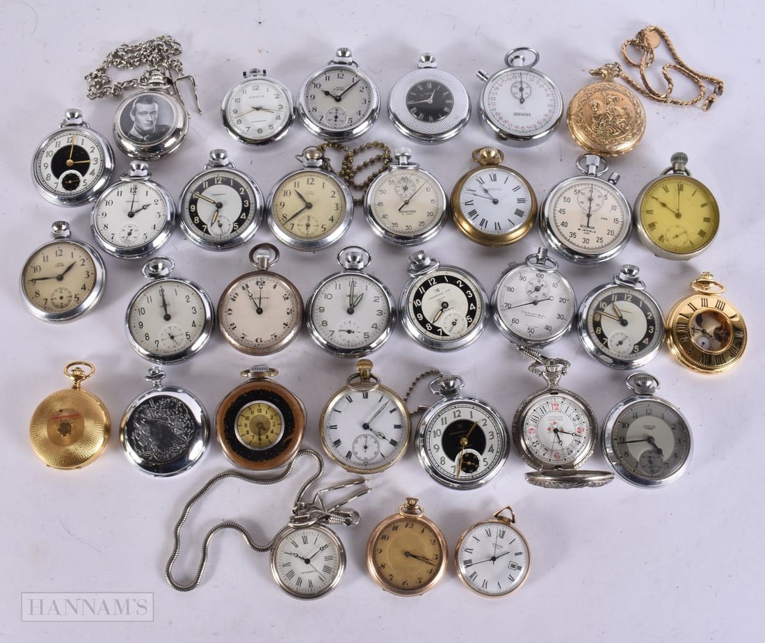 ASSORTED POCKET WATCHES. (qty) (1 of 7)