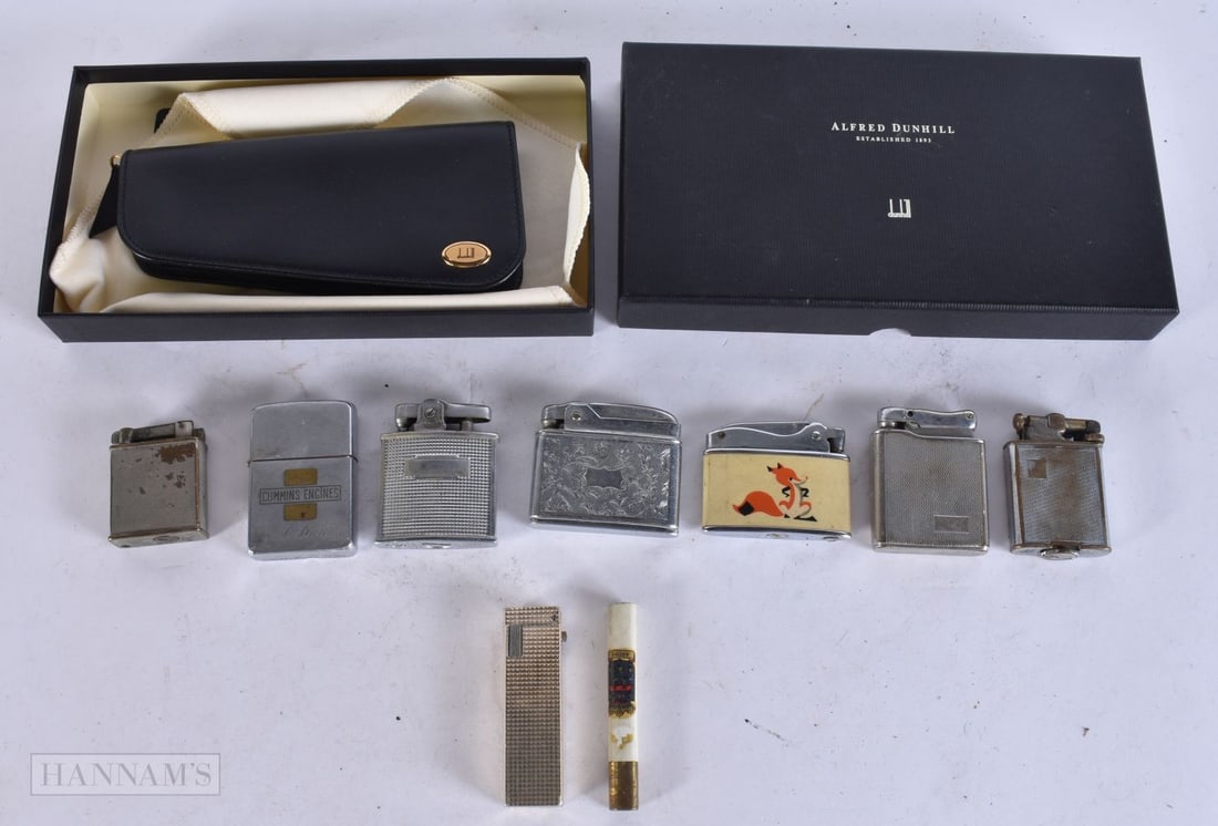 Lift Arm Pocket Lighters Tobacciana Collectables Inc Ronson Calibri Zippo. (qty) (1 of 8)