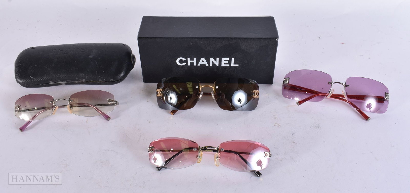 Chanel Sunglasses Cased And Uncased. (4) WE ARE UNABLE TO OFFER IN-HOUSE SHIPPING ON THIS LOT TO US (1 of 9)
